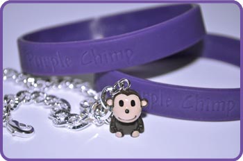 Purple Chimp Charm Prizes